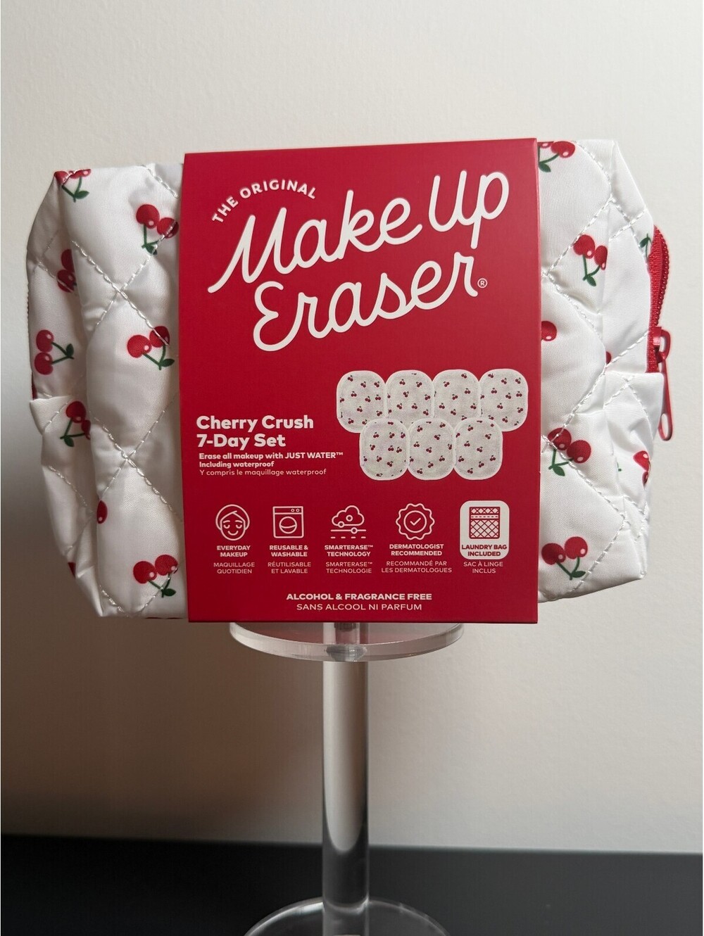 The Original MakeUp Eraser 7-Day Set - Cherry Print